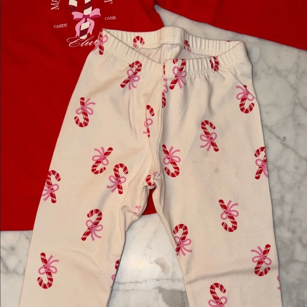 Cat & Jack Festive Red and Cream Bundle Set 4/5T